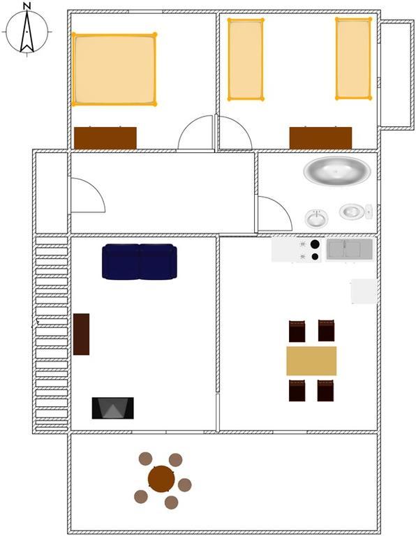 Apartment Bise Rogoznica  Buitenkant foto